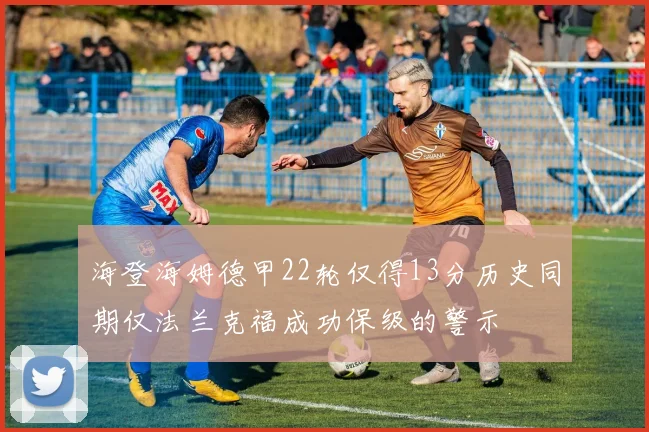 海登海姆德甲22轮仅得13分历史同期仅法兰克福成功保级的警示
